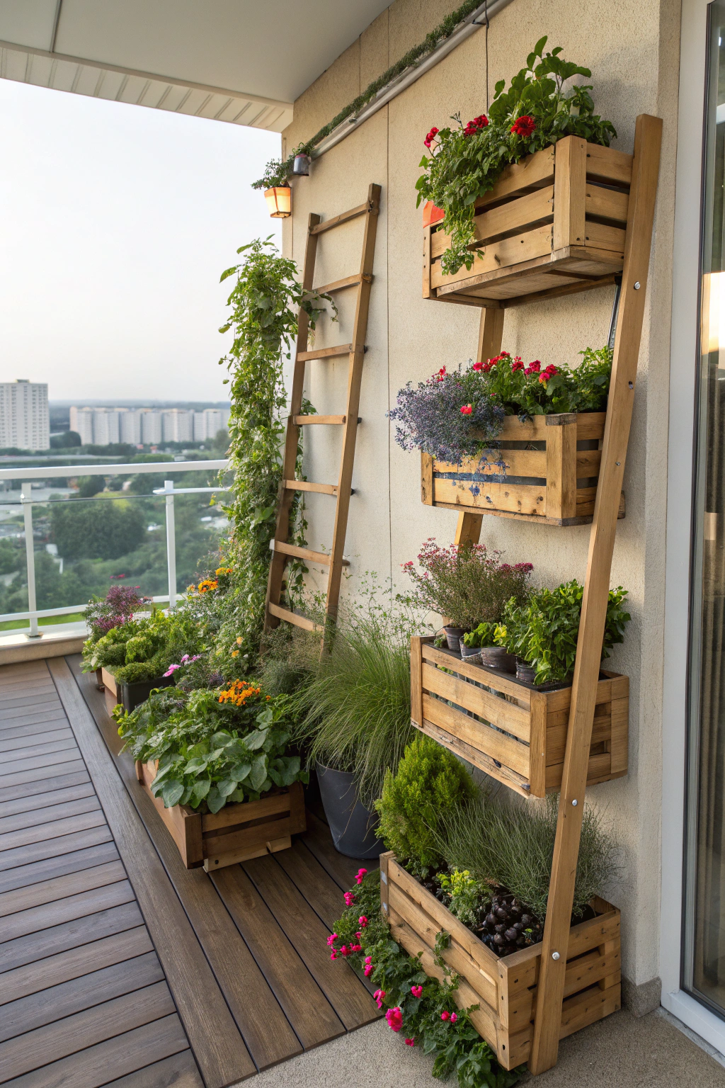 Creative Planters for Limited Space