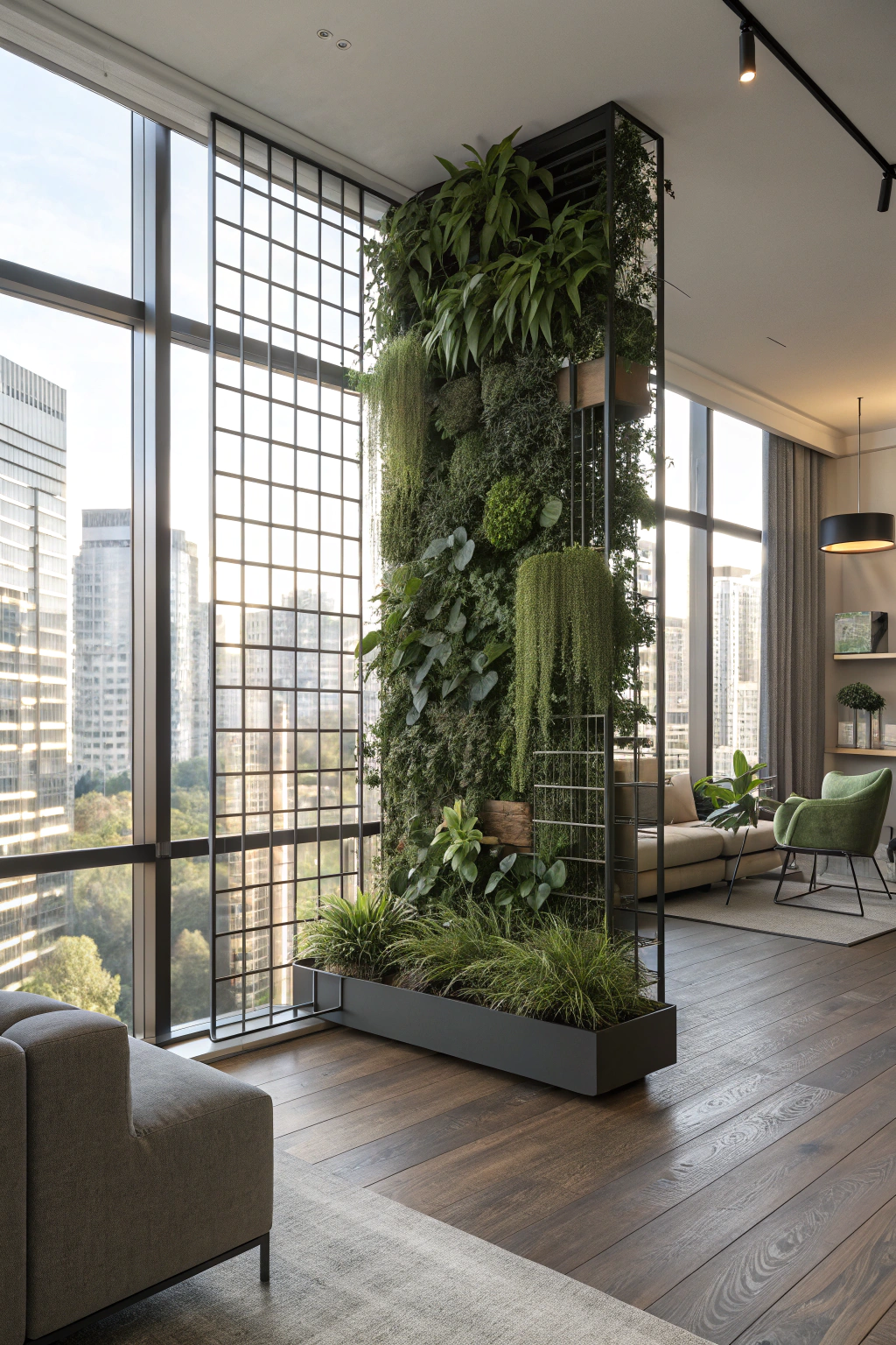 Modern Vertical Greenery for Urban Apartments