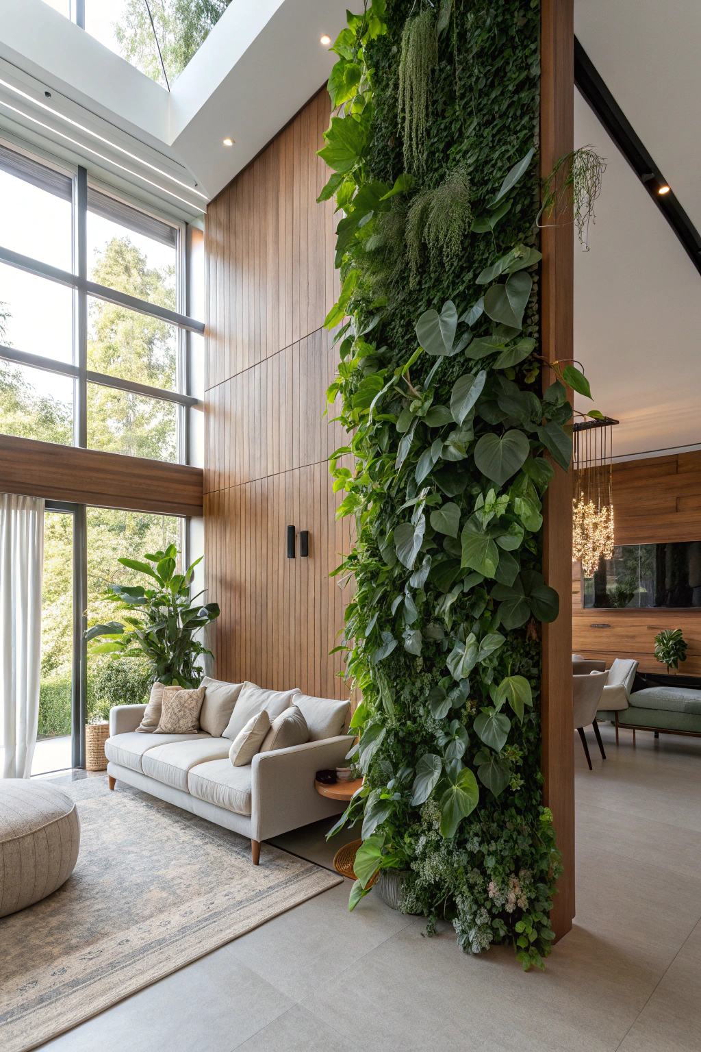 Captivating Vertical Gardens for Living Room Beauty