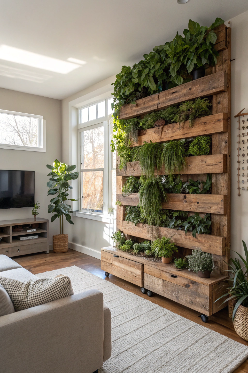 Eco-Friendly Decor: Vertical Garden Wall Ideas