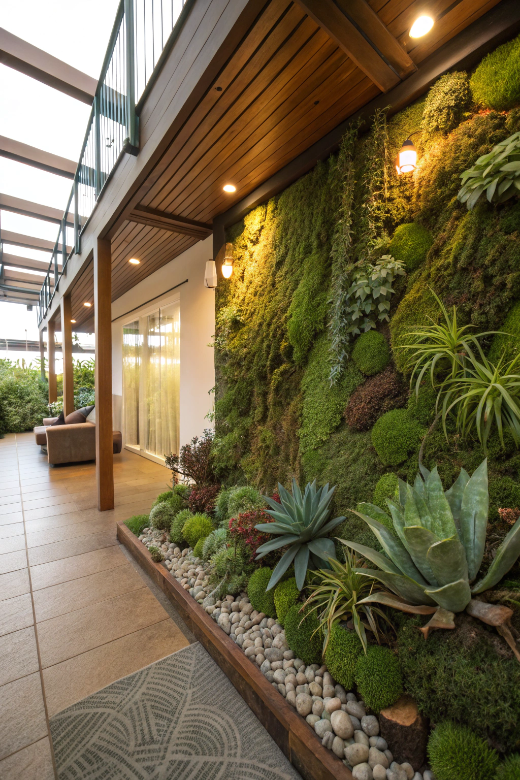 Creating Tranquil Spaces with Moss and Succulent Walls