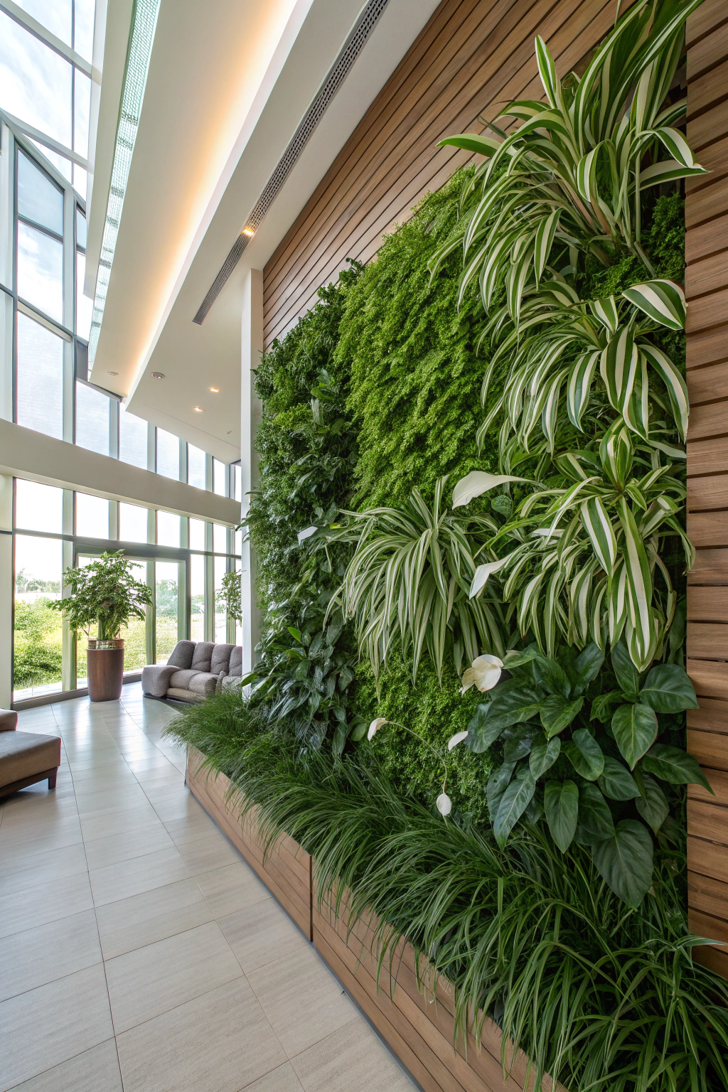 Indoor Plant Walls: Enhanced Aesthetics and Air Quality
