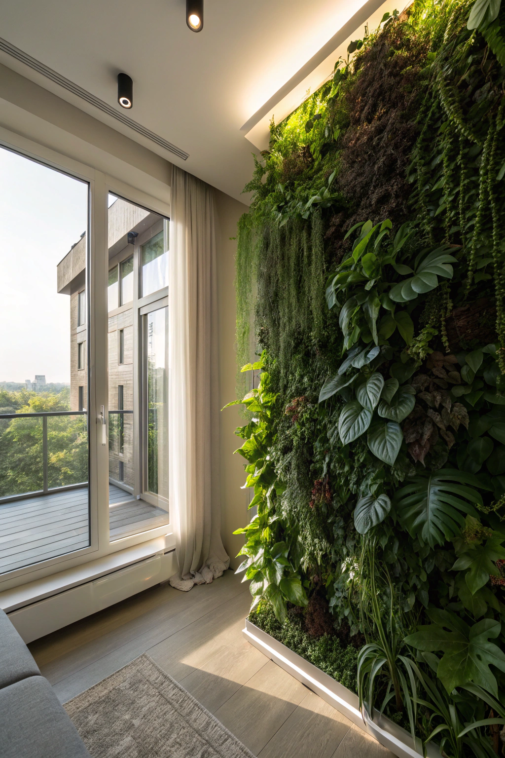 Modern Plant Wall Concepts for Apartments