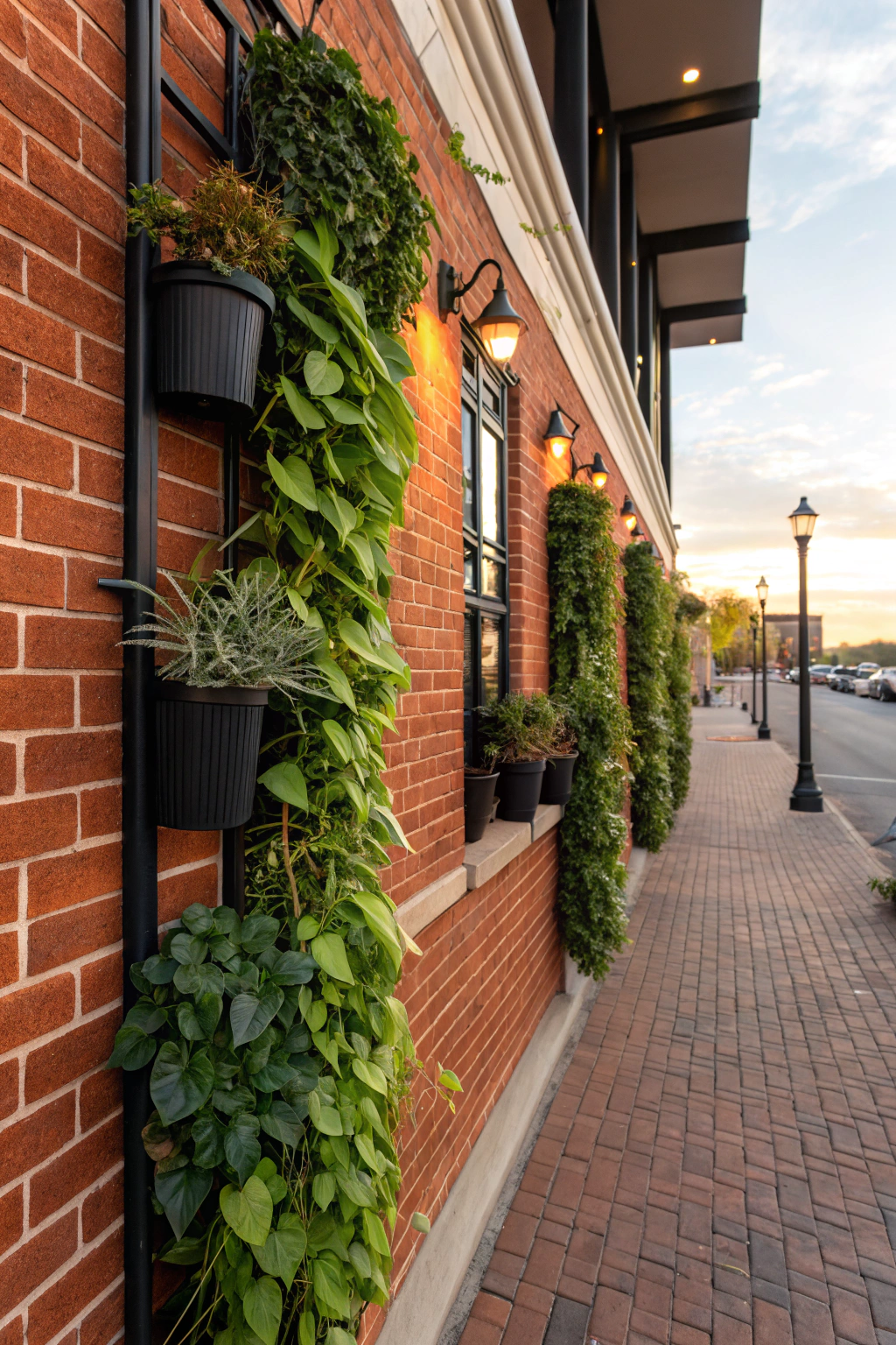 Bricking It: Plant Walls on Brick Surfaces