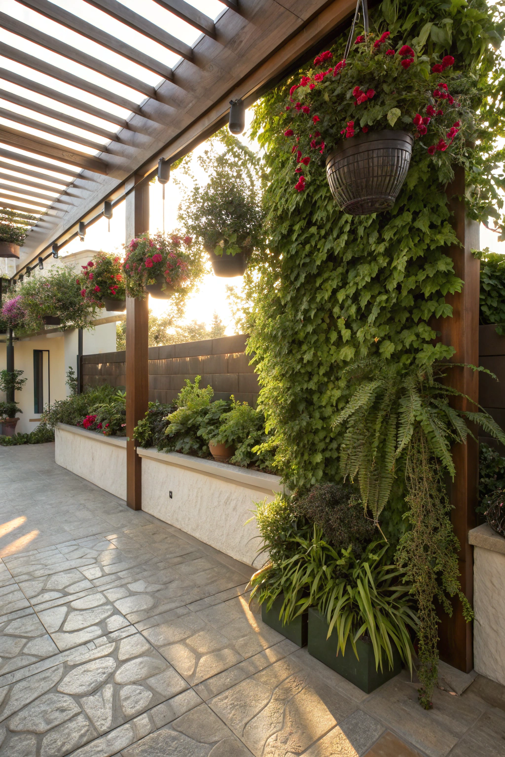 Incorporating Vertical Gardens in Patios