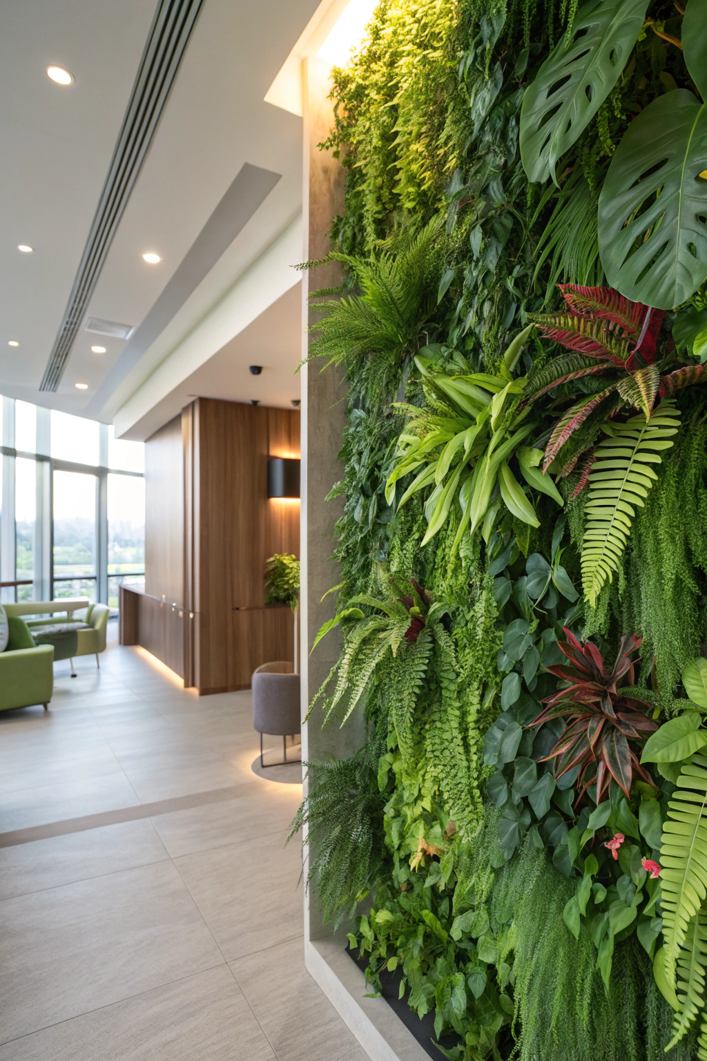 Embracing Artificial Plant Walls for Ease