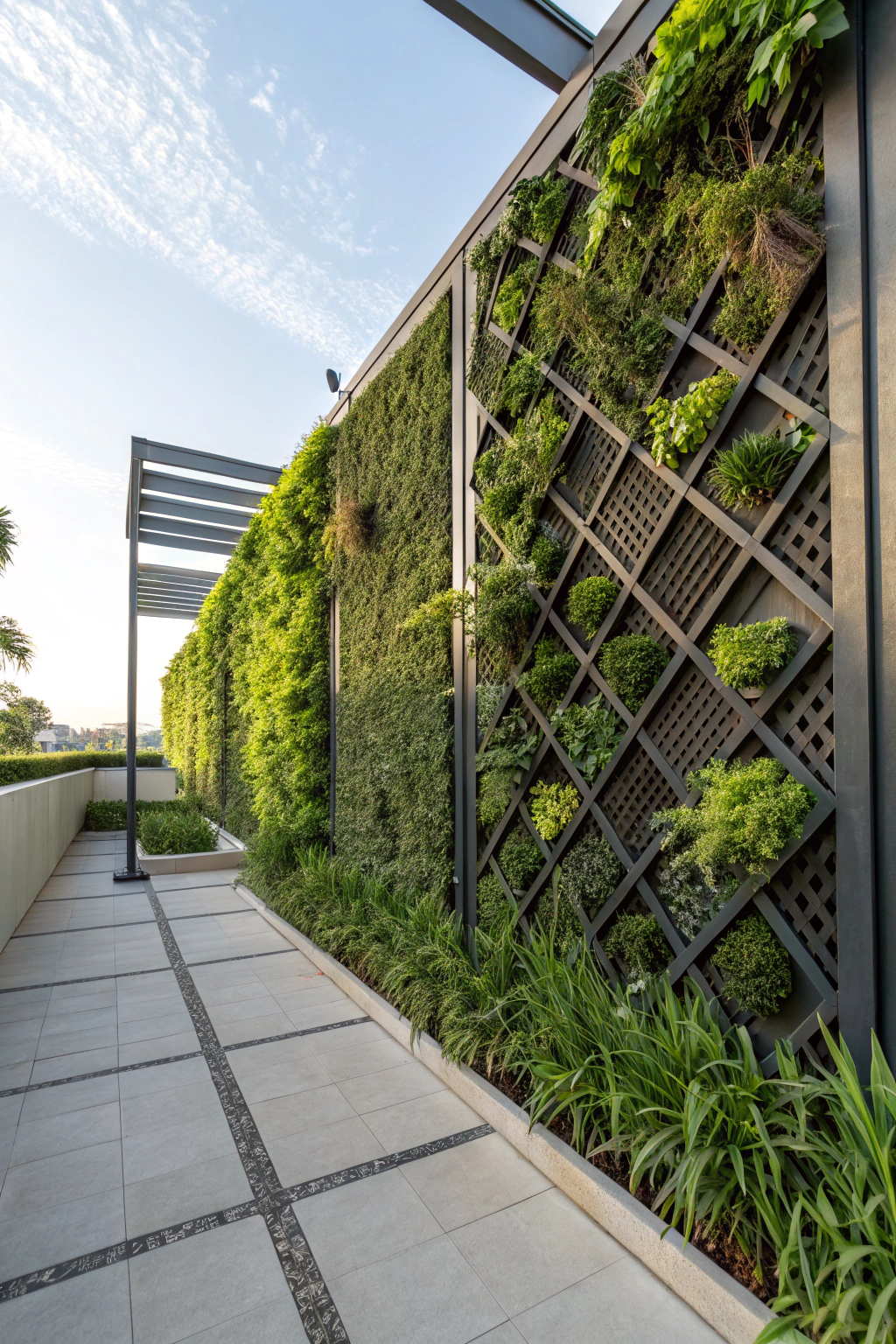 Creative Plant Grids for Structural Beauty