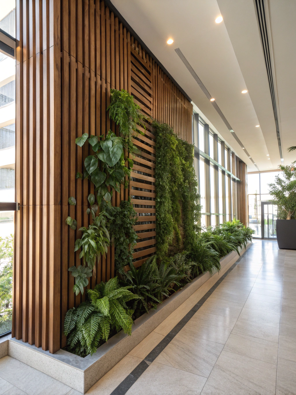 Wood Slat Walls with a Modern Twist