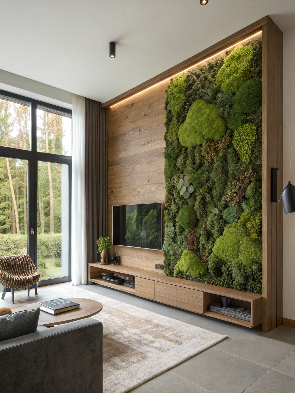 Moss Wall Art for a Natural Accent