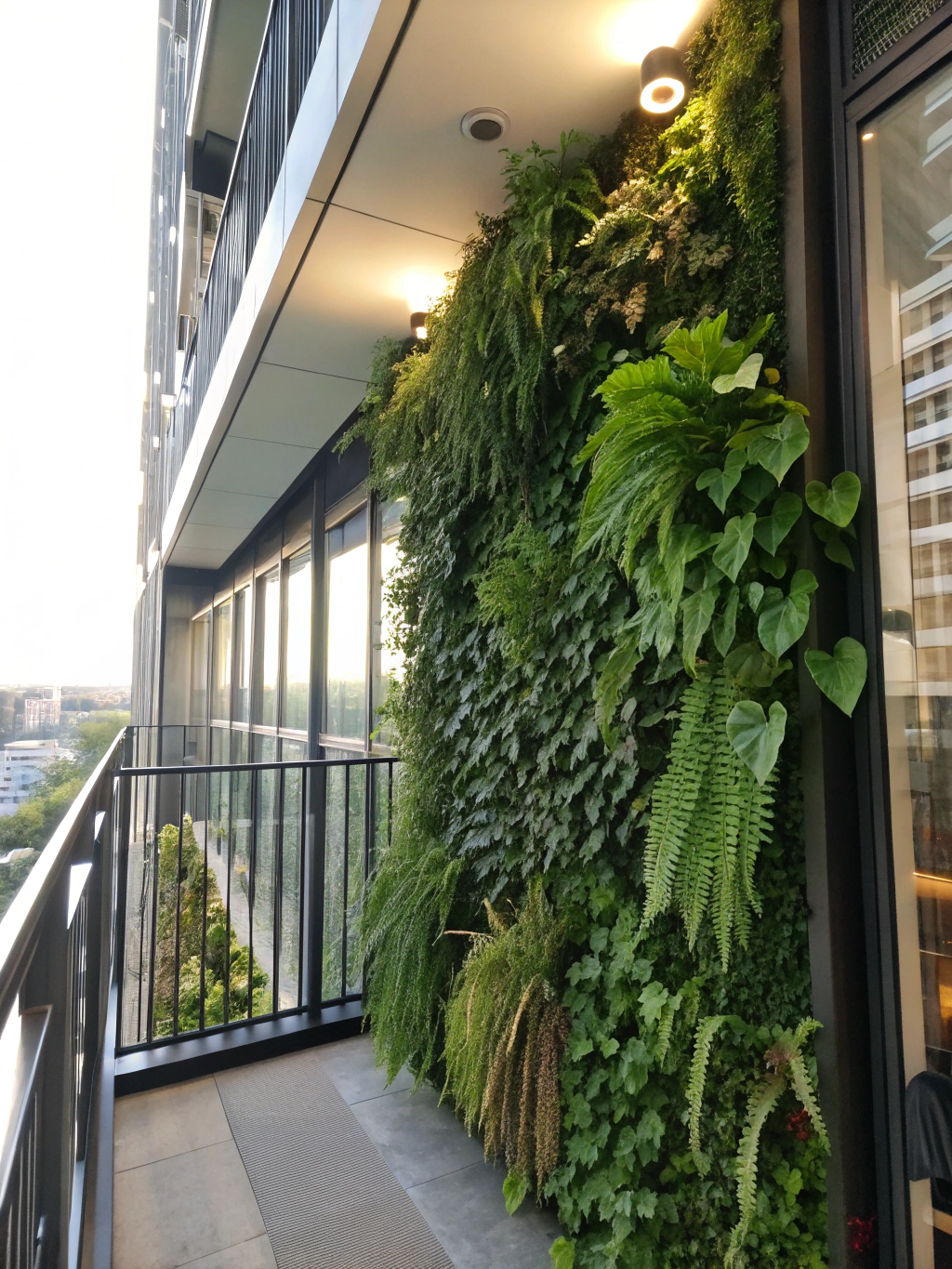 Irrigated Living Walls for Low Maintenance