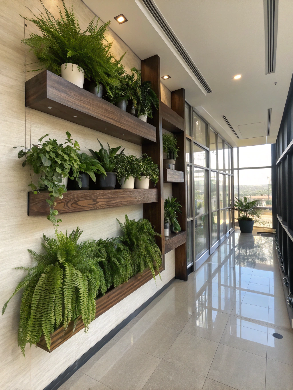 Plant Wall Shelves for Modern Interiors