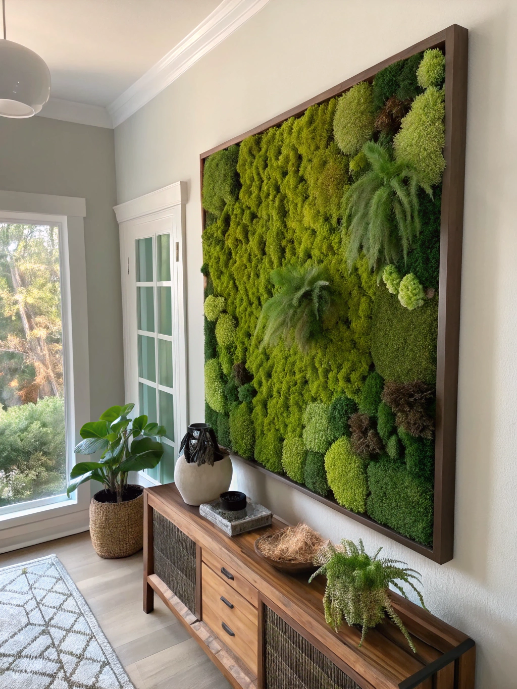 DIY Moss Walls for a Creative Project