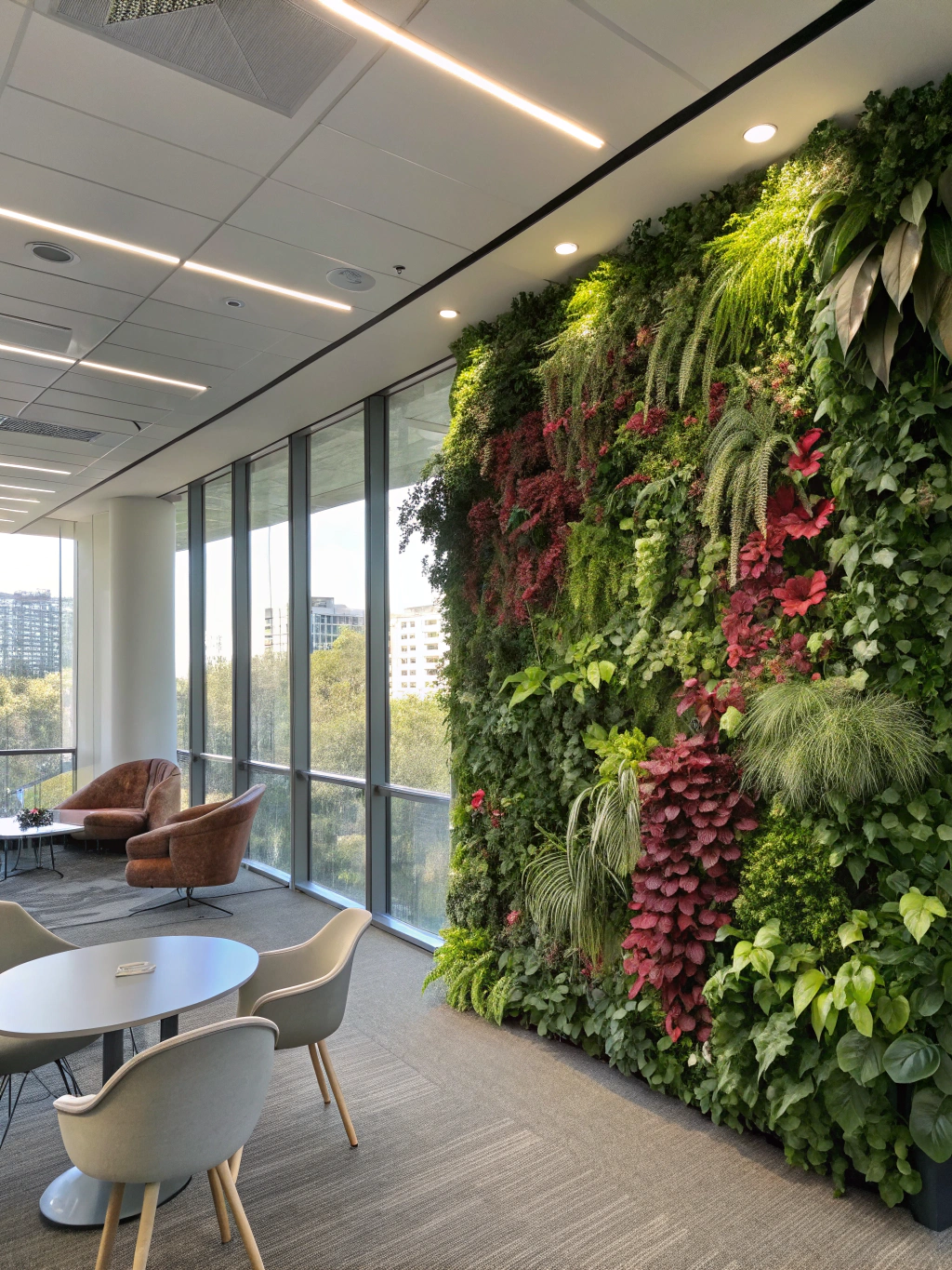 Living Walls for a Stunning Office Space