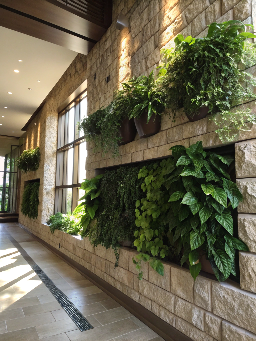 Wall Planters for a Lush Green View