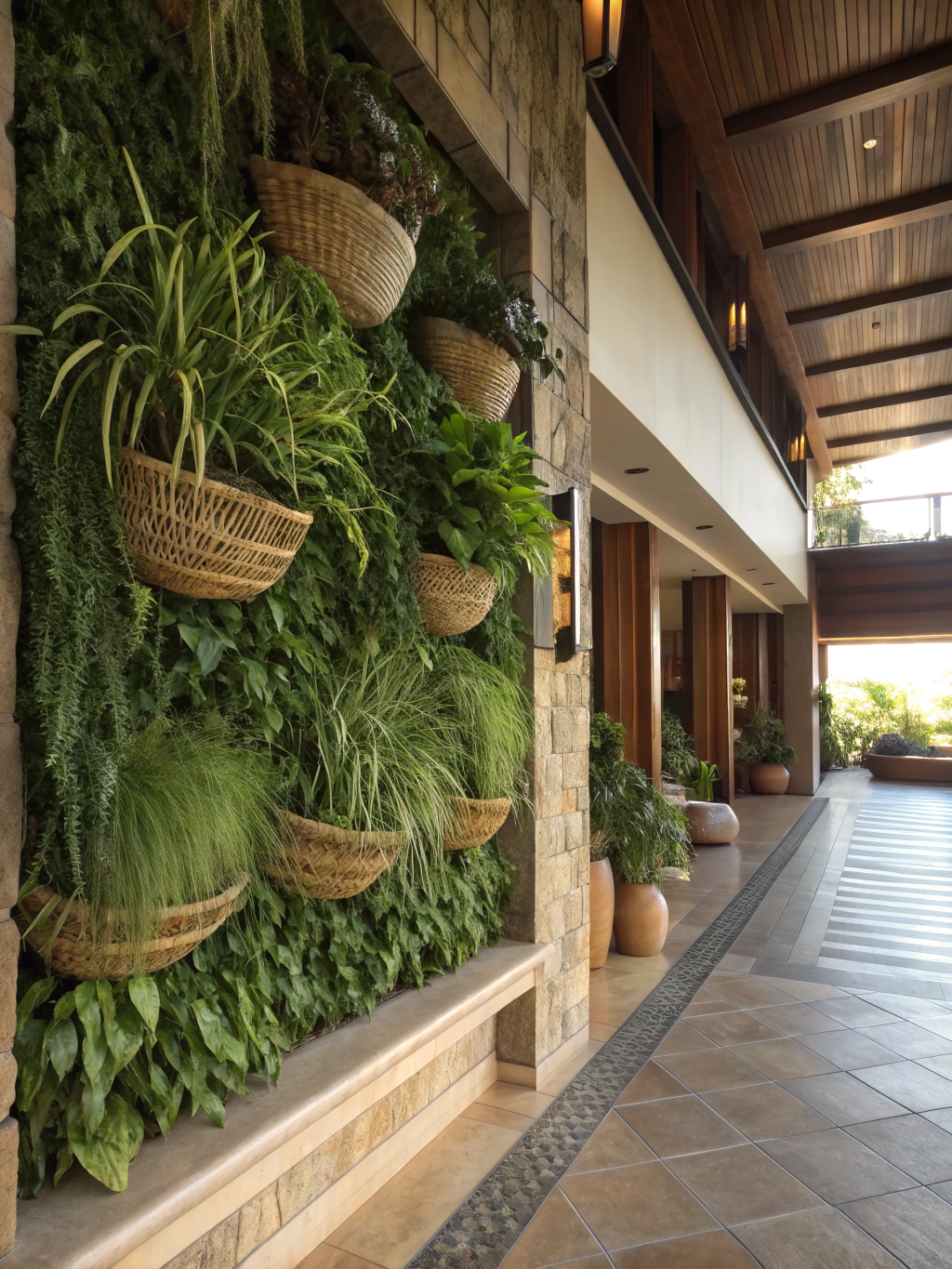 Decorate with Seagrass Wall Baskets
