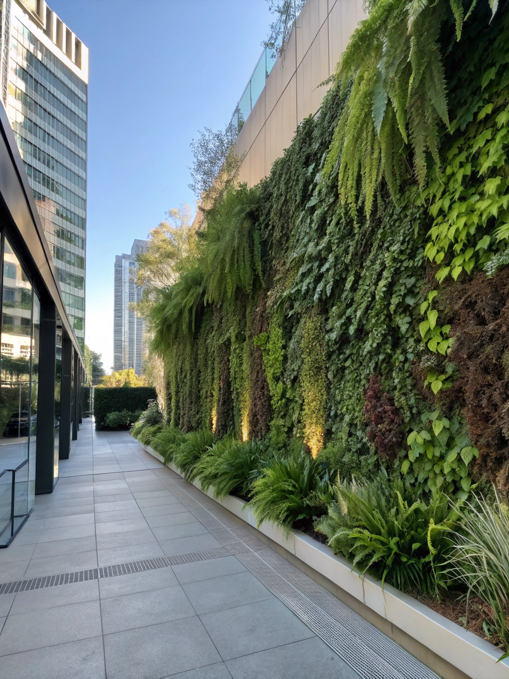 Living Walls for an Urban Oasis
