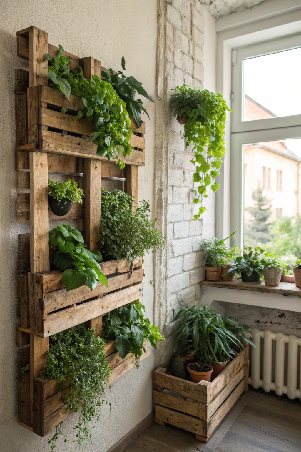 DIY Wall Hanging Gardens