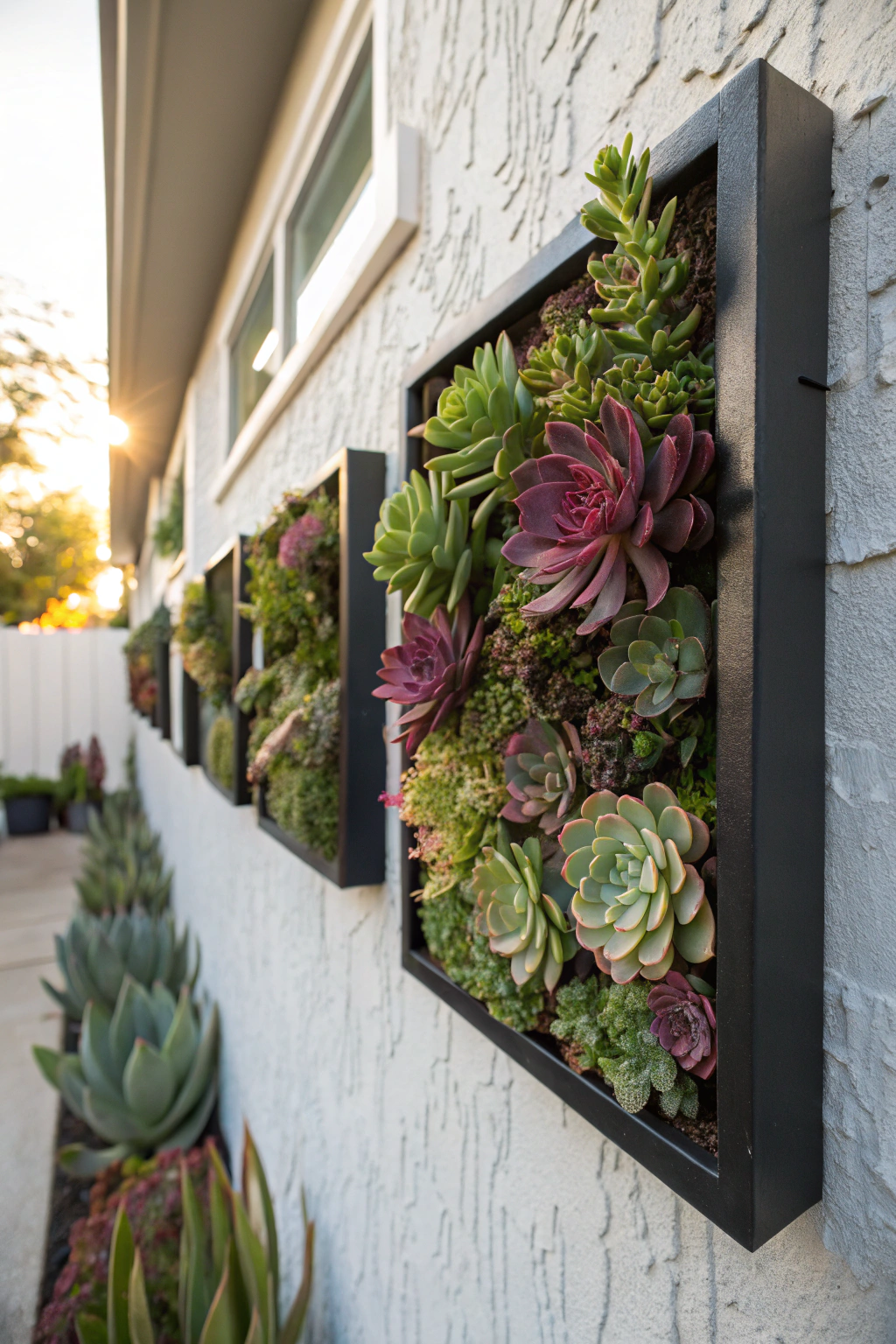 Vibrant Succulent Wall Art
