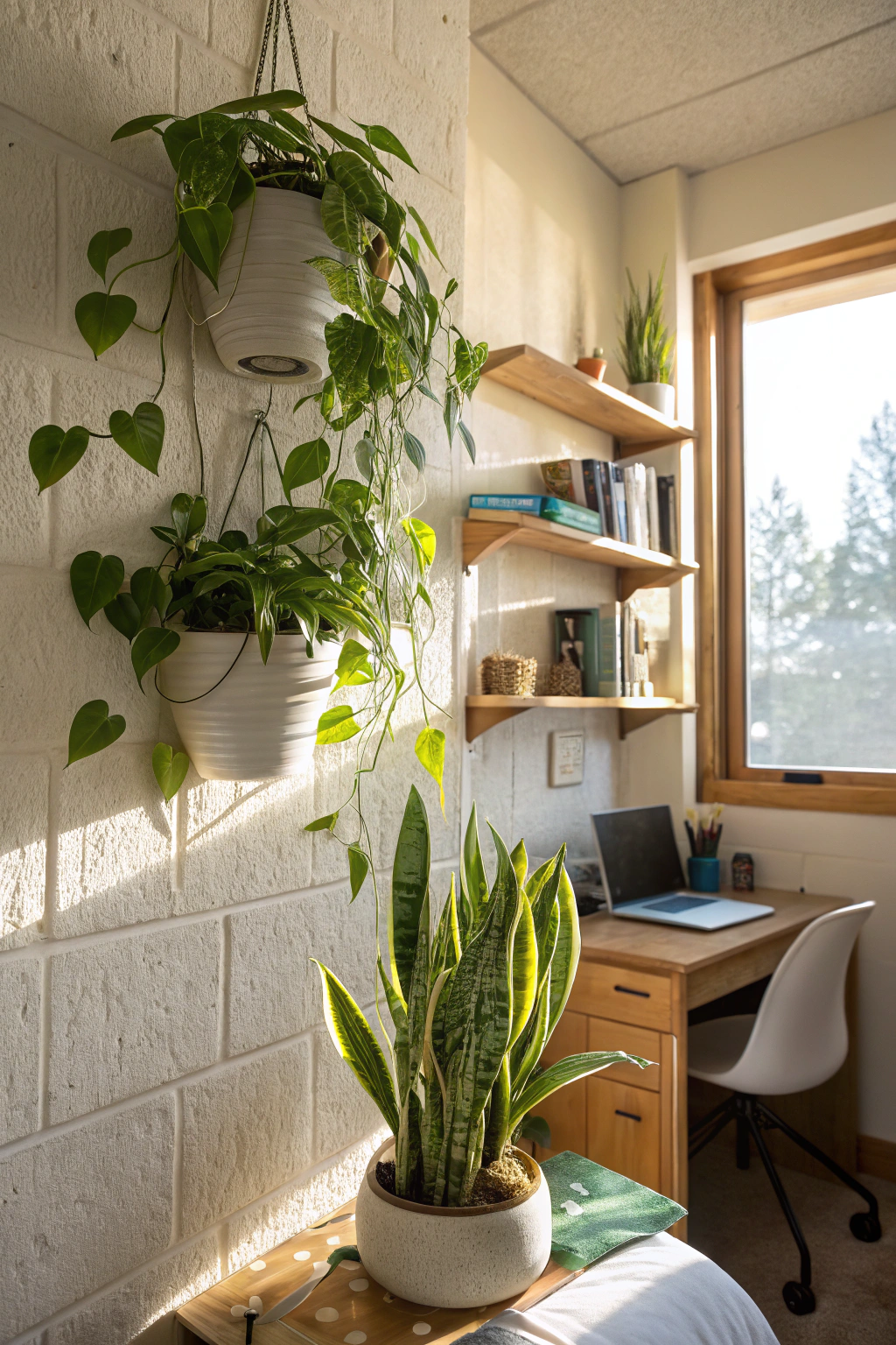 Aesthetic Plant Decor for Dorms
