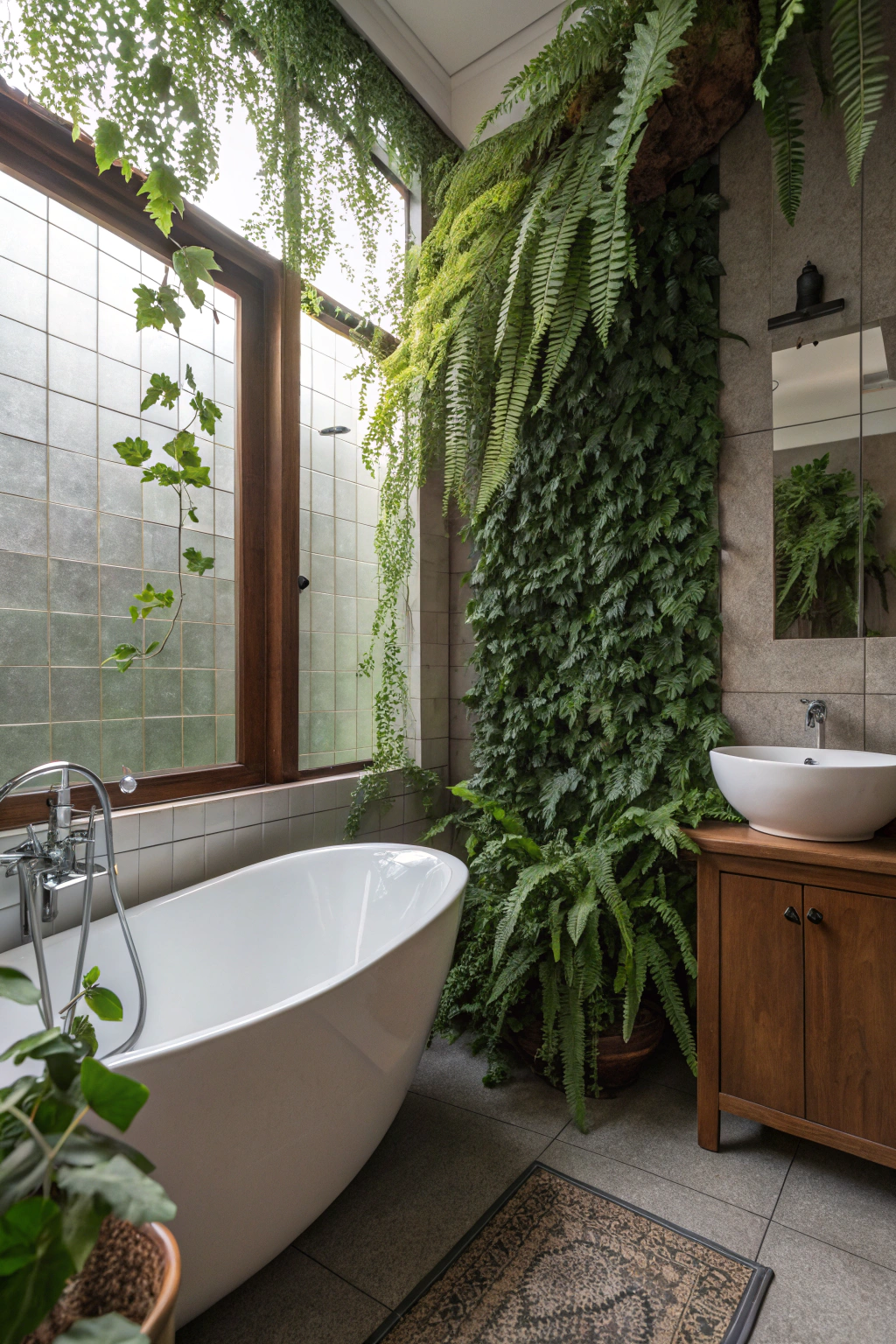 Captivating Plant Decor for Bathrooms