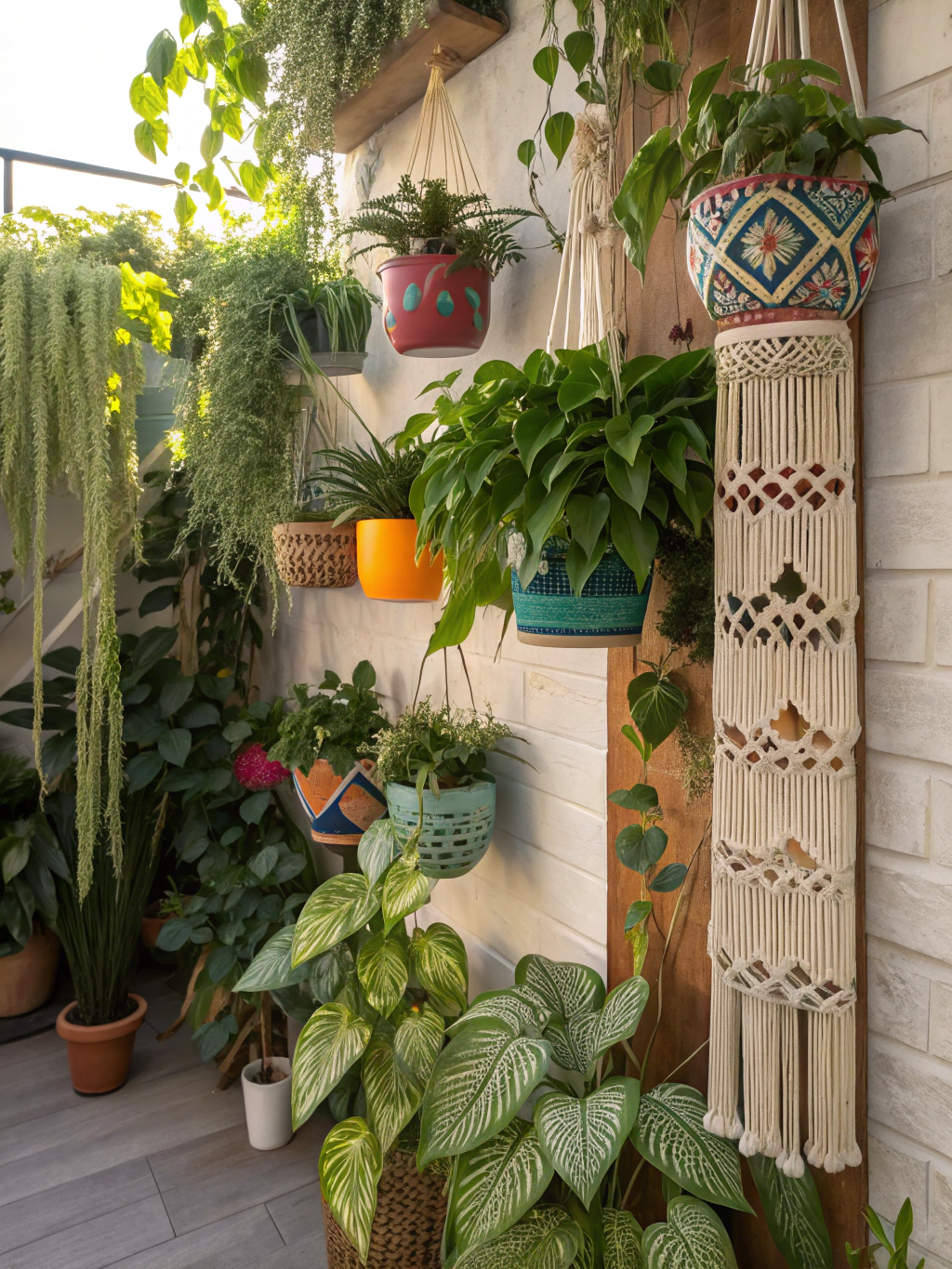 Plant Wall Ideas for a Modern Boho Look
