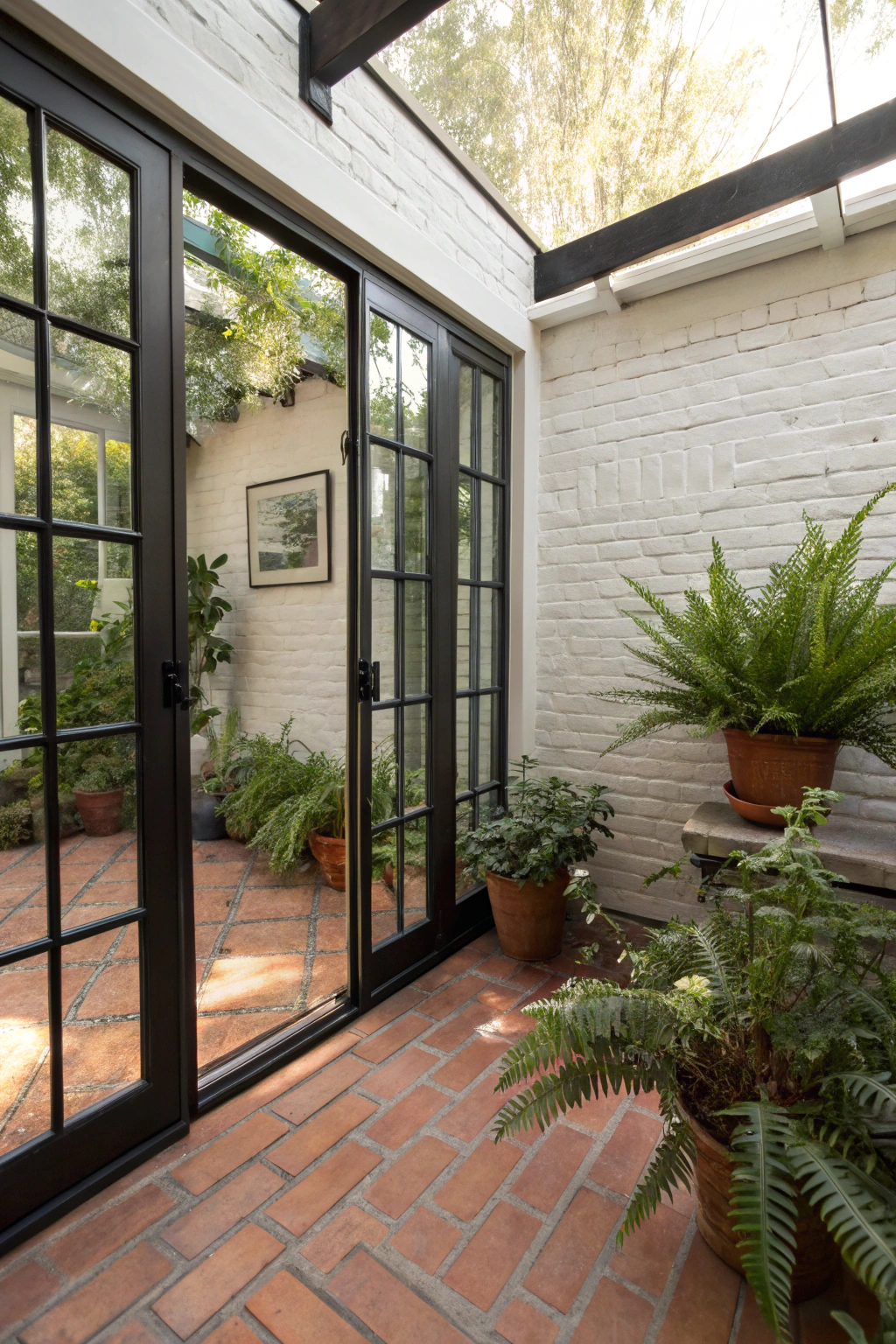 Stylish Screened Porch Doors