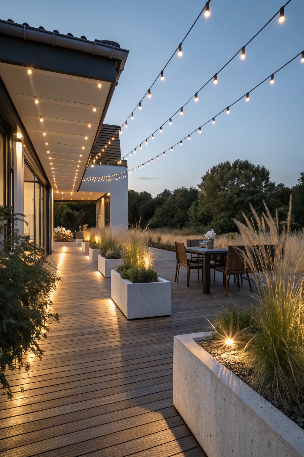 Modern Backyard Lighting Schemes