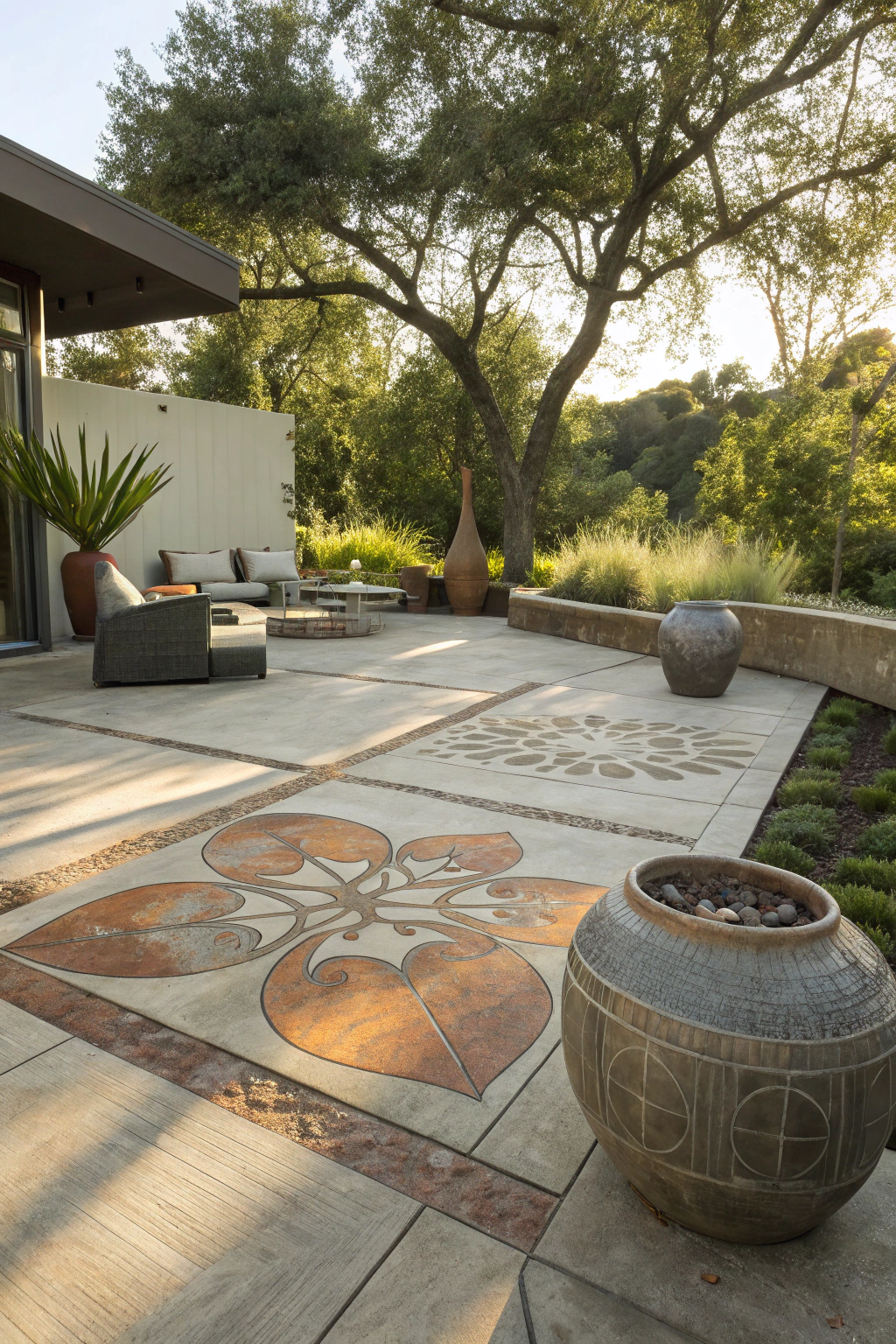Unique Concrete Patio Designs