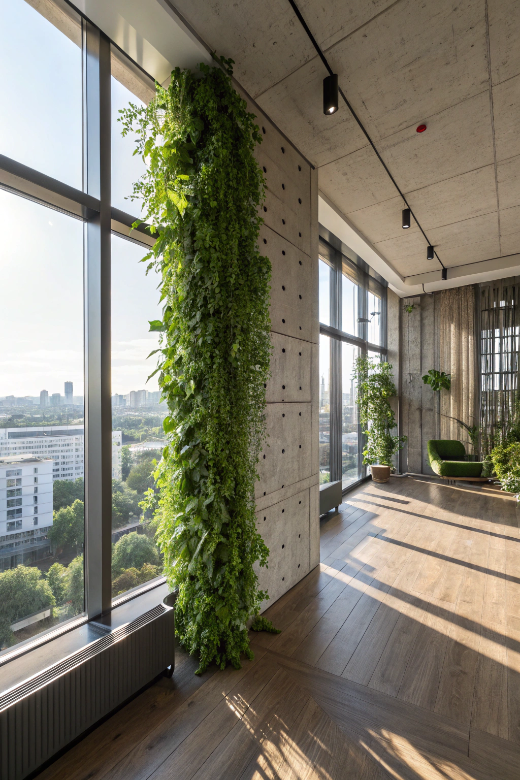 Natural Green Aesthetic for Urban Spaces