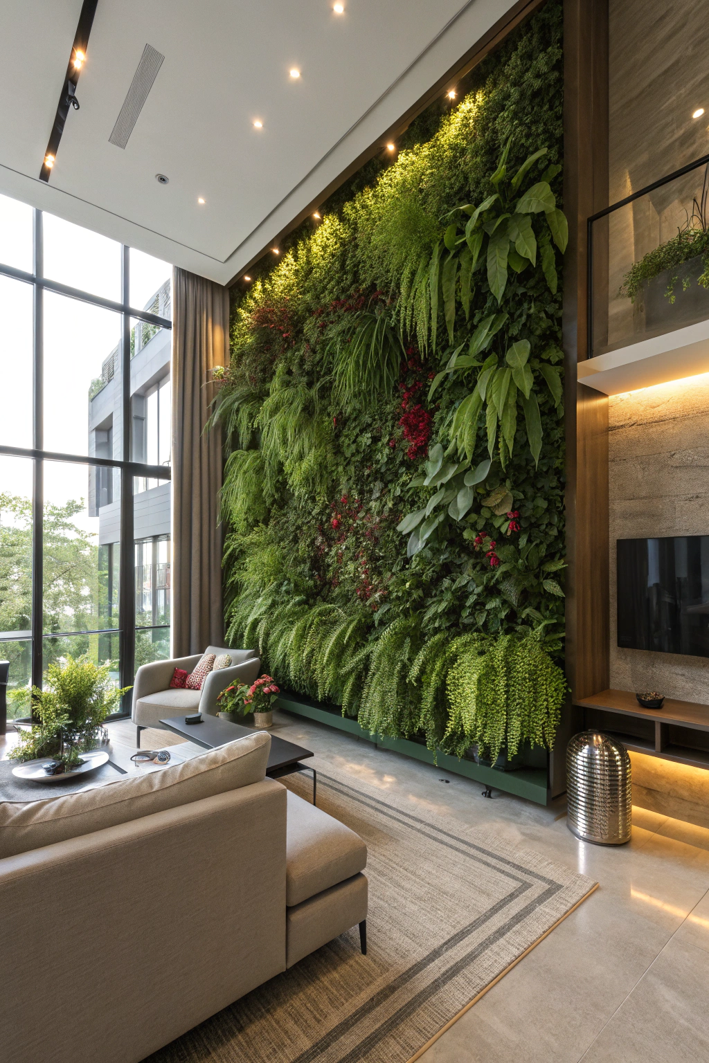 Vertical Garden Walls for Stylish Interiors