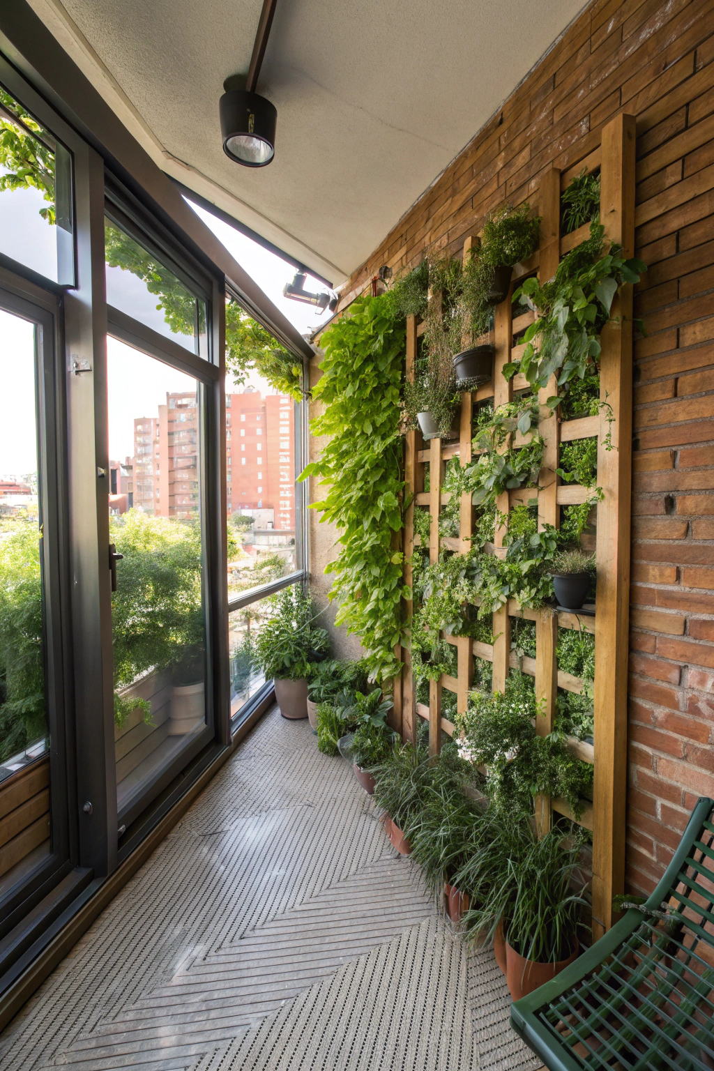 Enhancing Balcony Spaces with Vertical Gardens