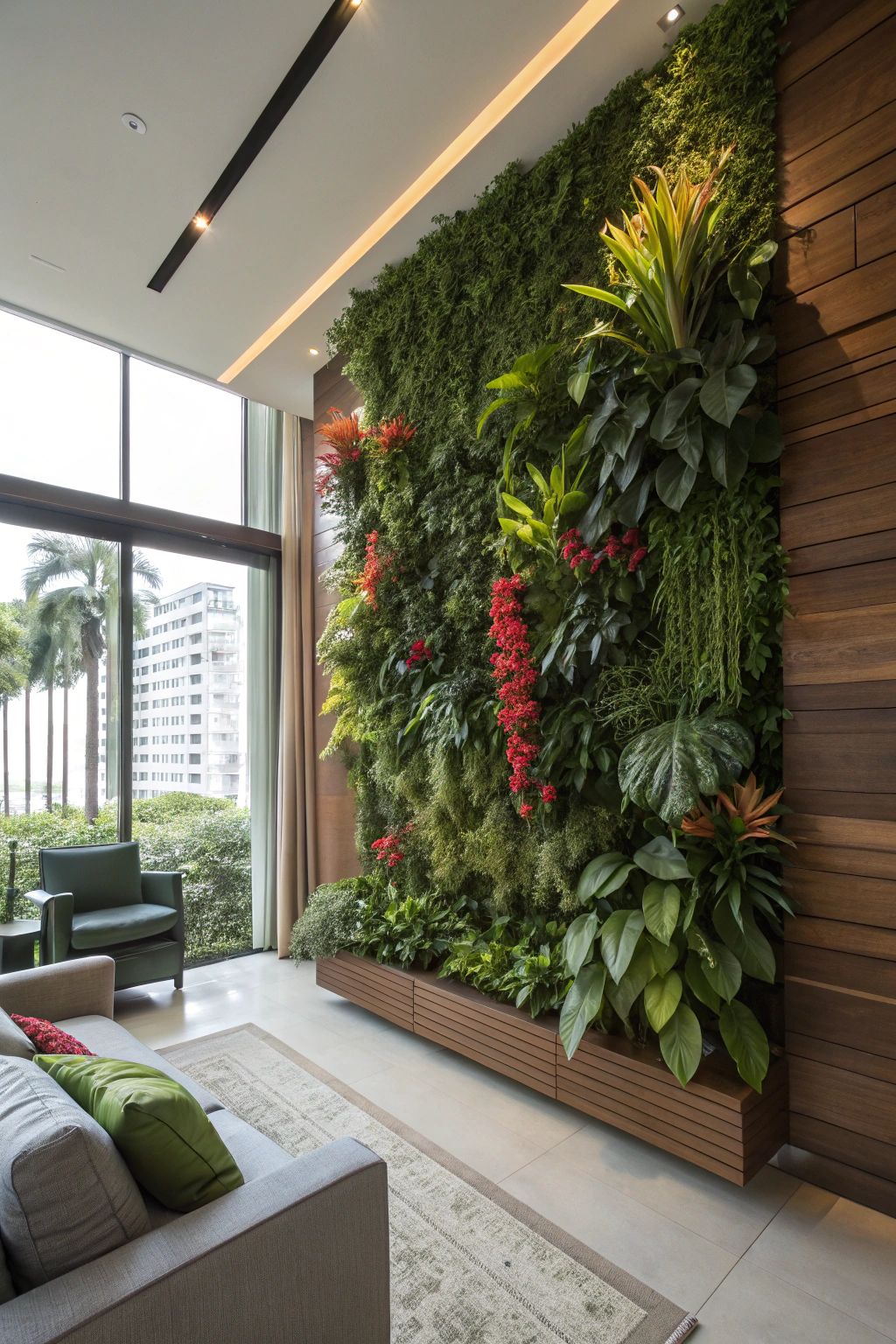 Interior Plant Walls for Vibrant Decor