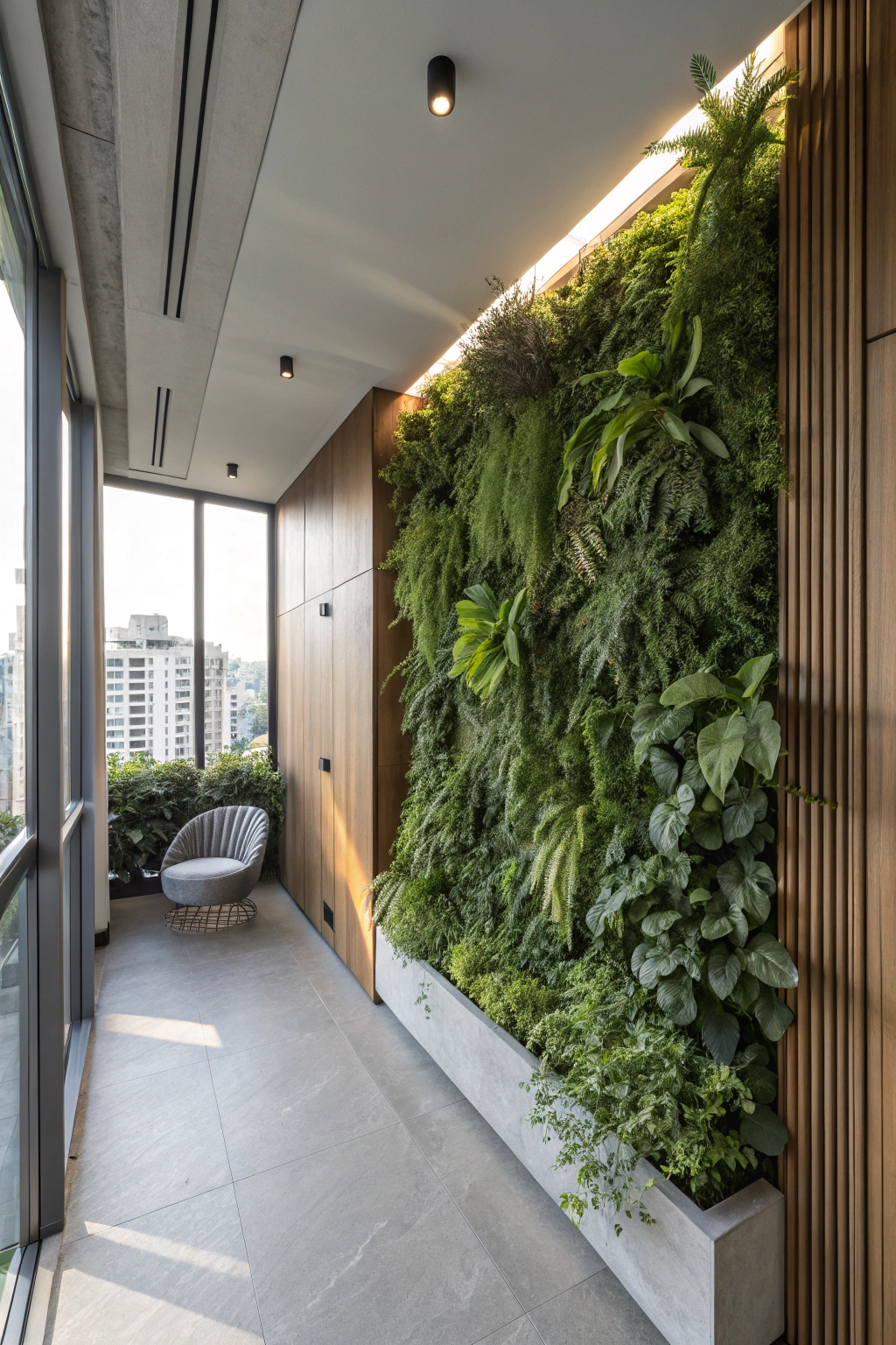 Stylish Plant Walls for Urban Dwellings