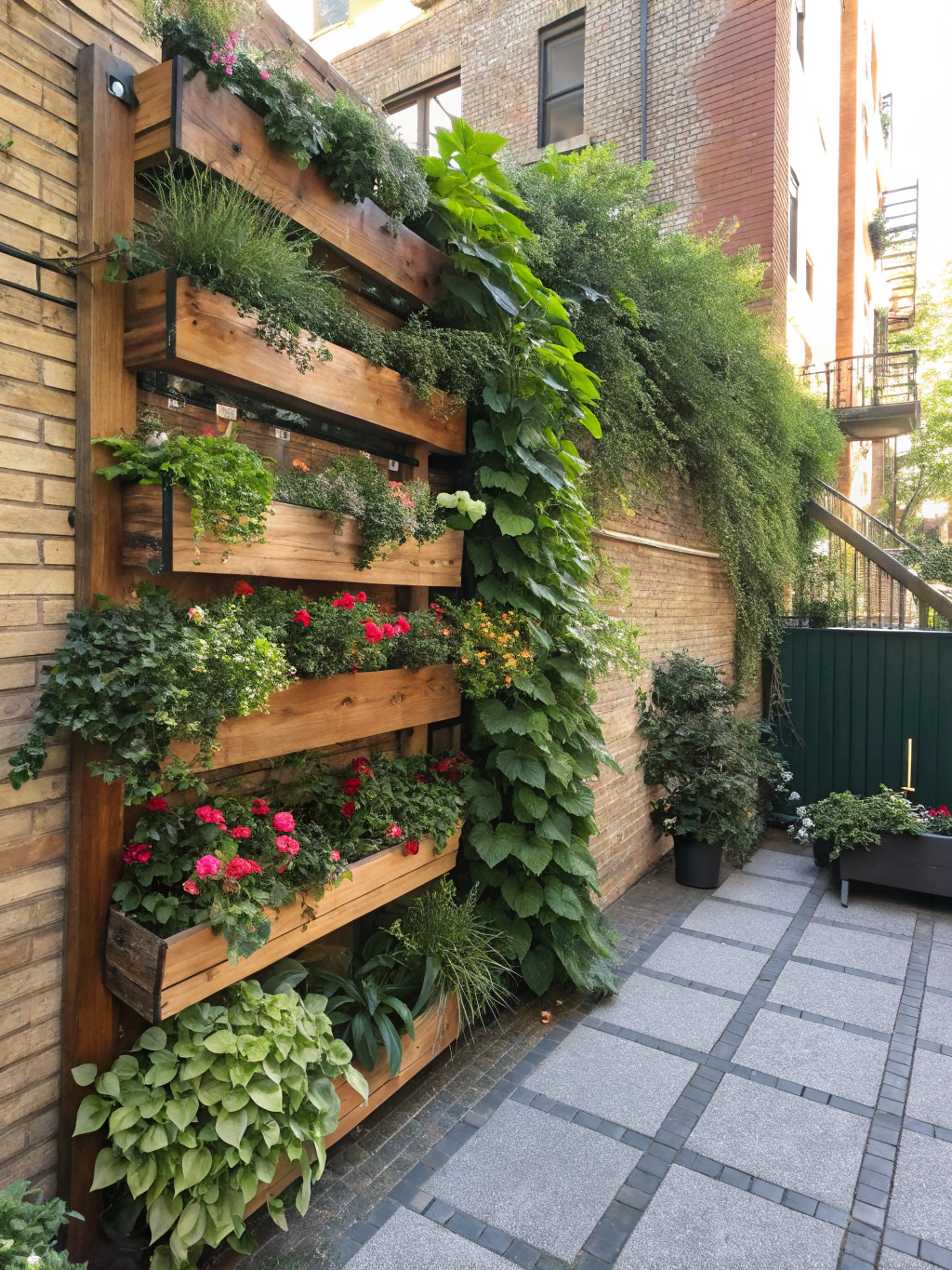 Maximizing Small Spaces with Vertical Gardens