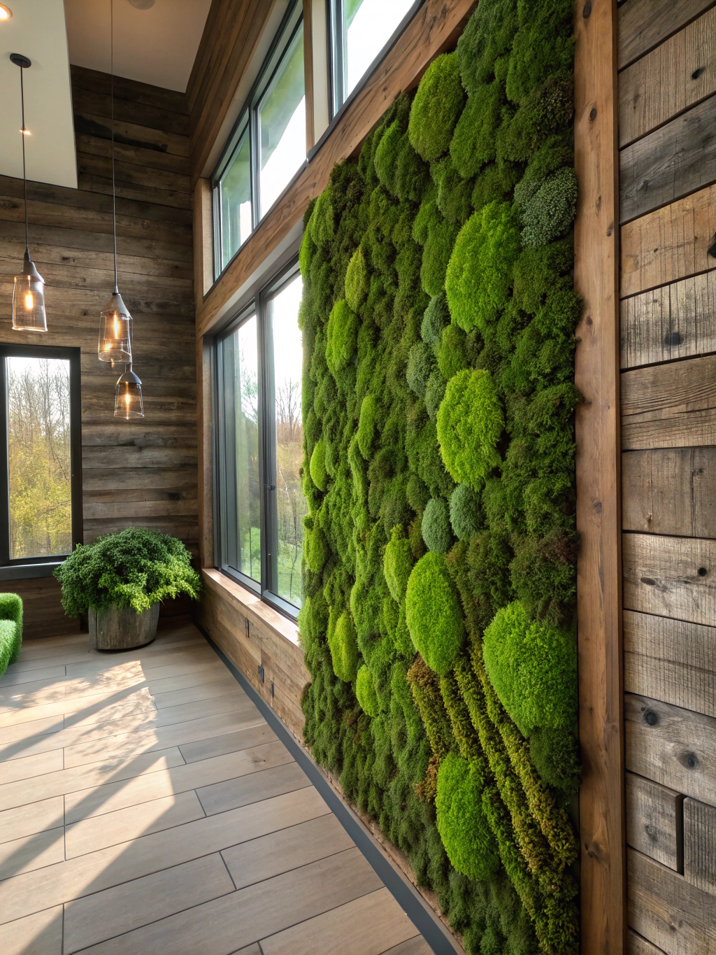 Creative Moss Wall Art for a Natural Aesthetic