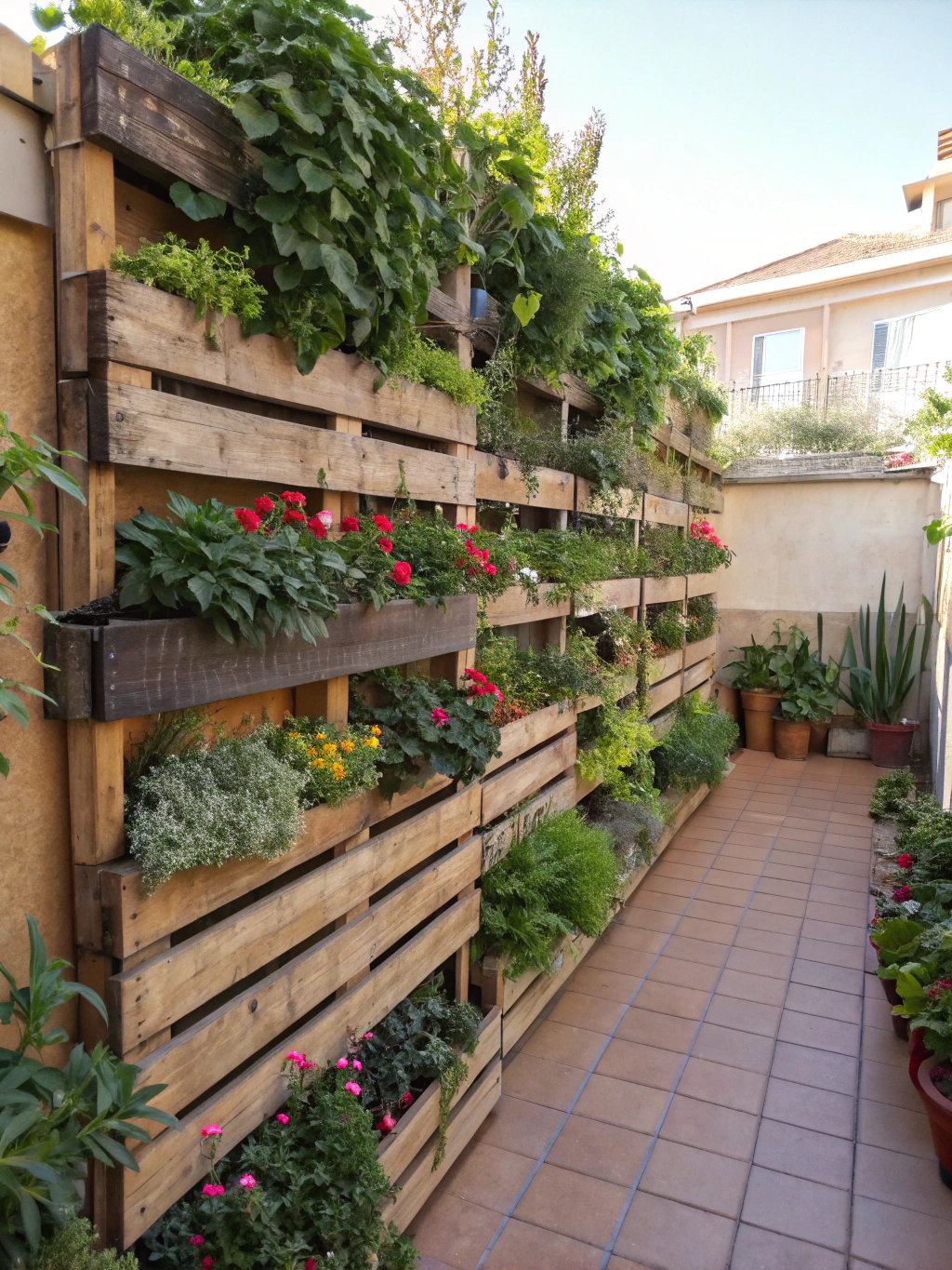 DIY Pallet Gardens: A Sustainable Choice