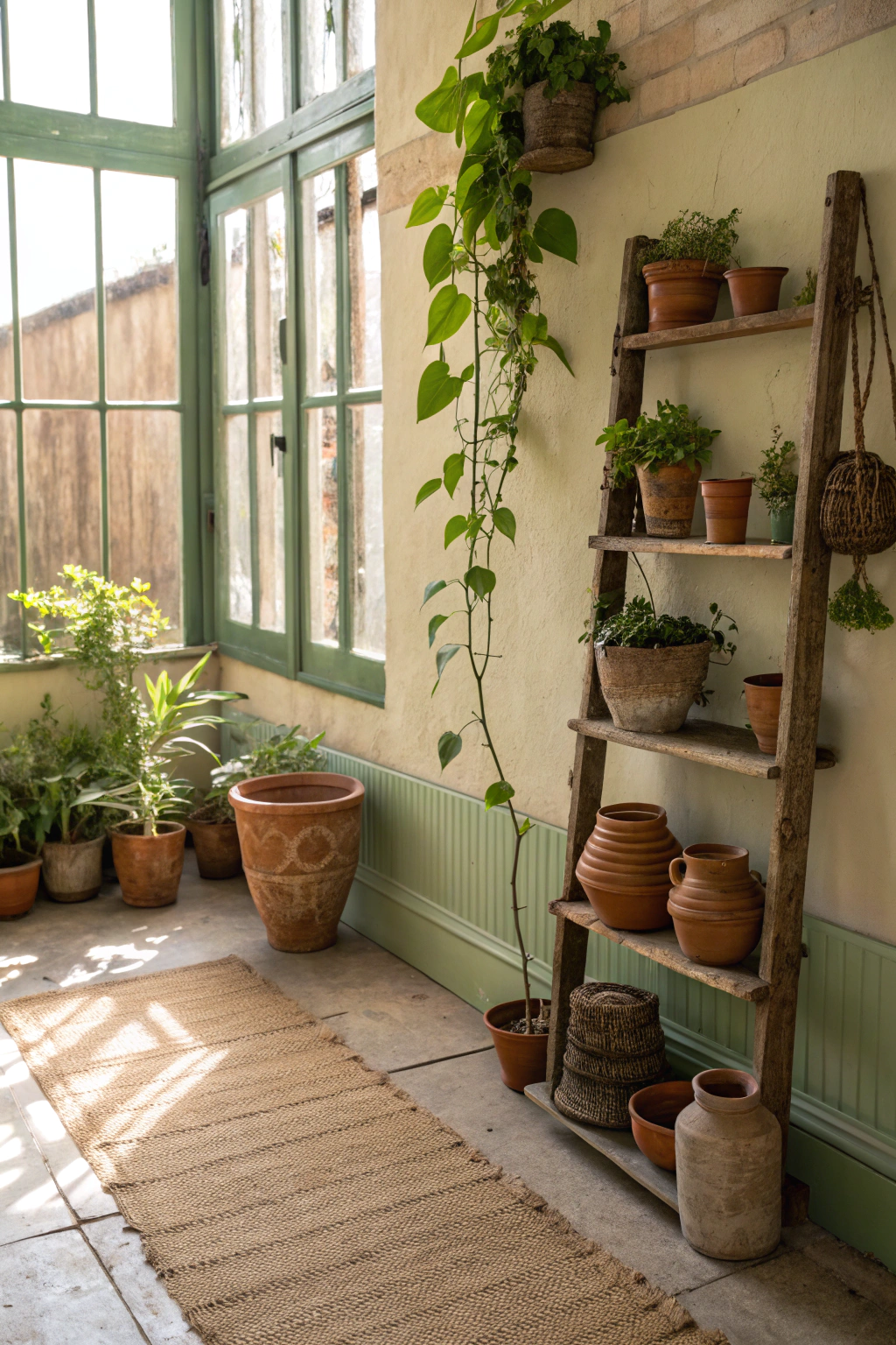 Earthy Room Aesthetic with Natural Tones