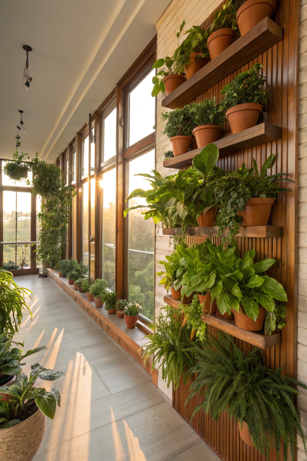 Decorating with Plant Walls and Shelves