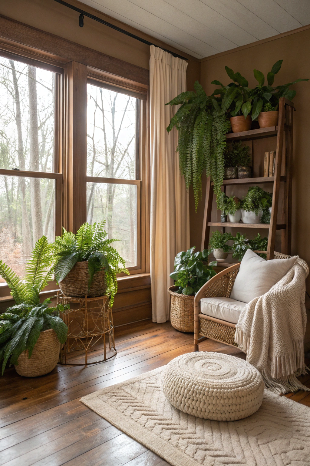 Harmonizing Plant Decor with Cozy Interiors