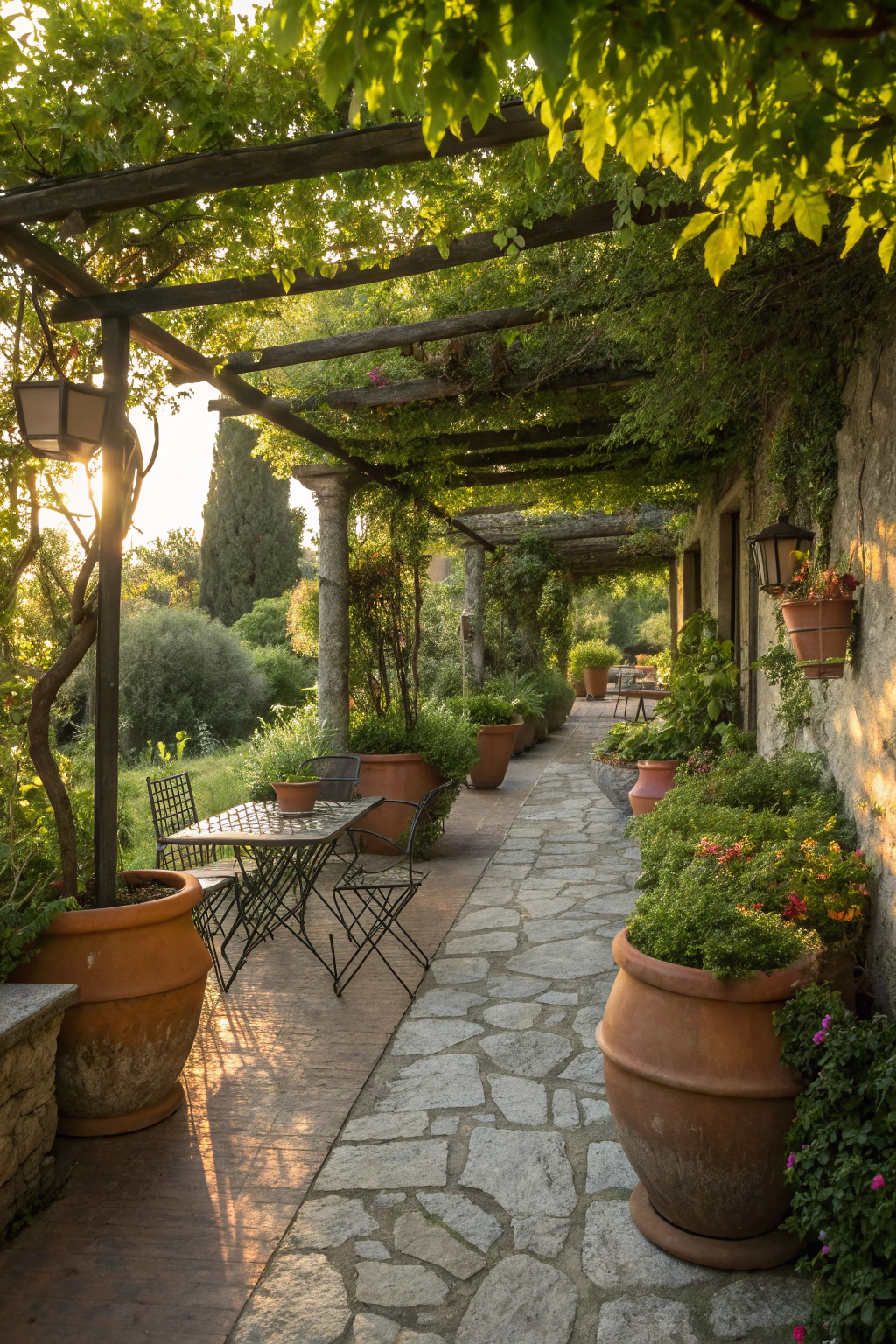 Infusing Italian Style into Your Courtyard