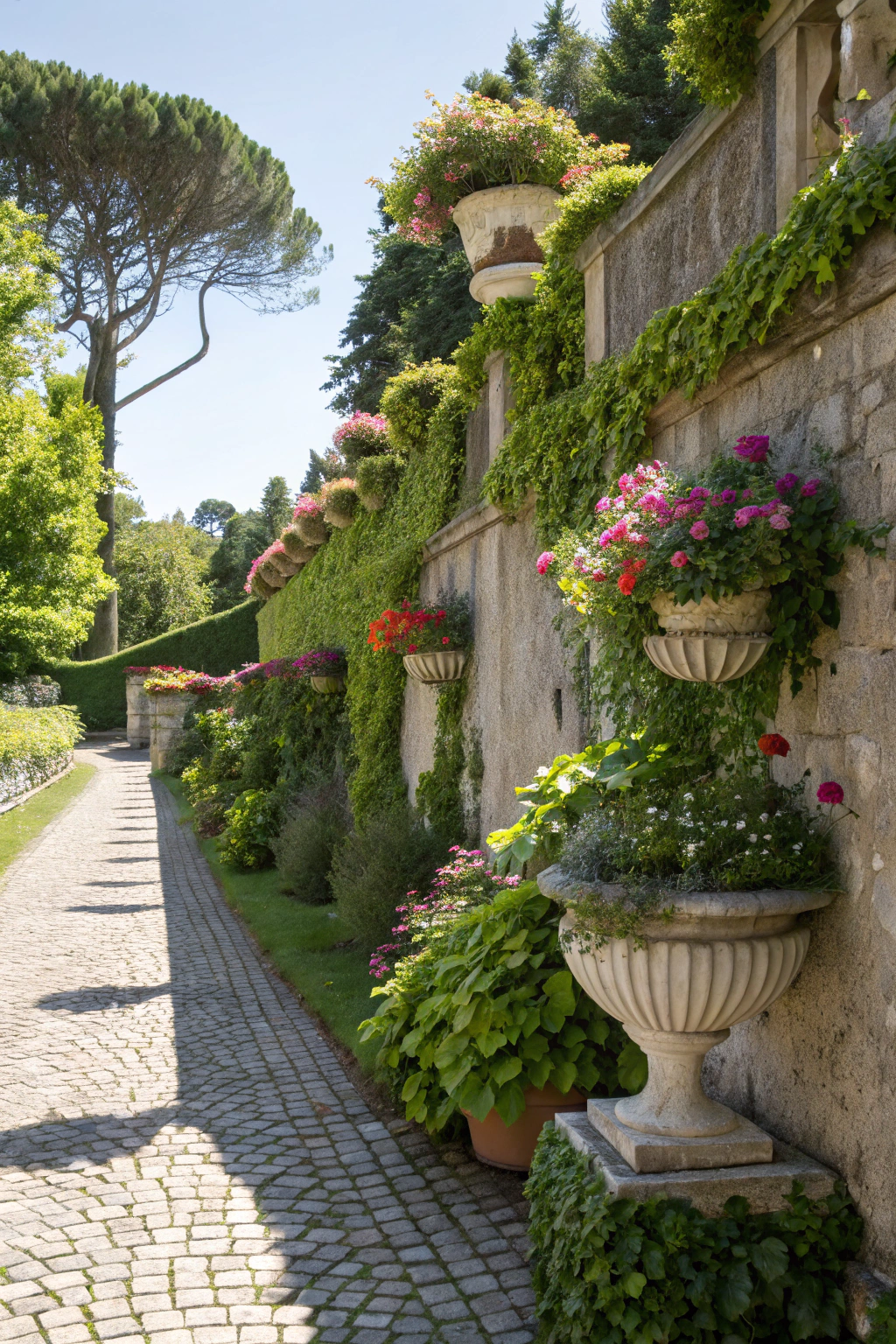 Cascade Design for a Dynamic Garden Flow
