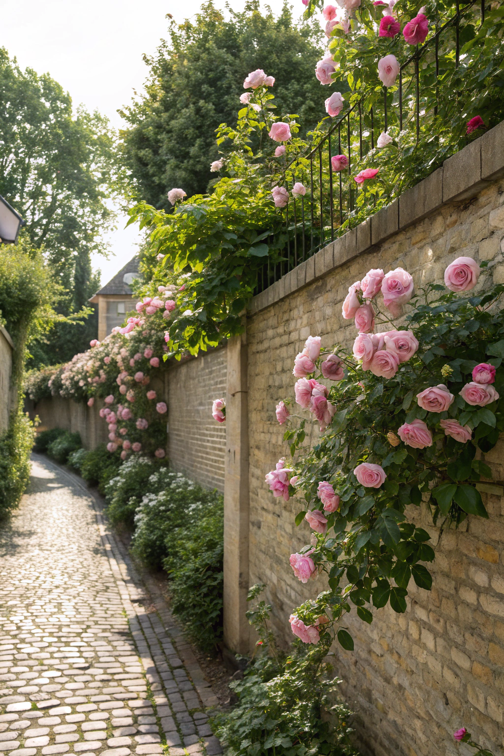 Romantic Rose Gardens in Urban Hideaways
