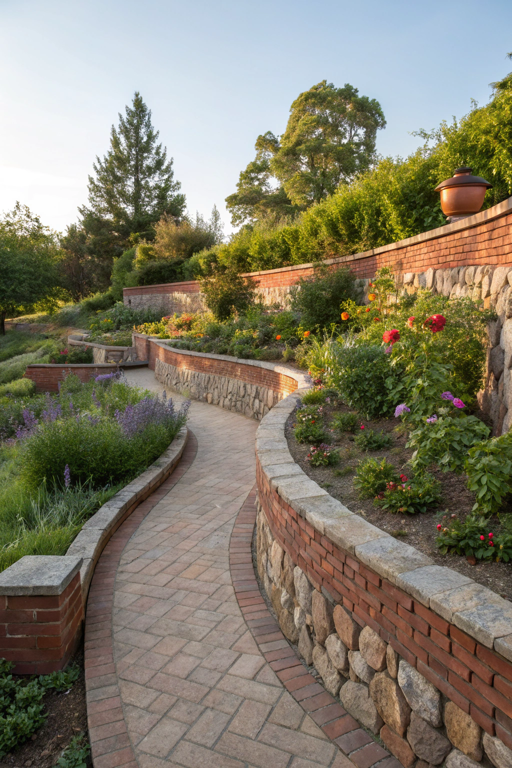 Retaining Walls with a Touch of Elegance
