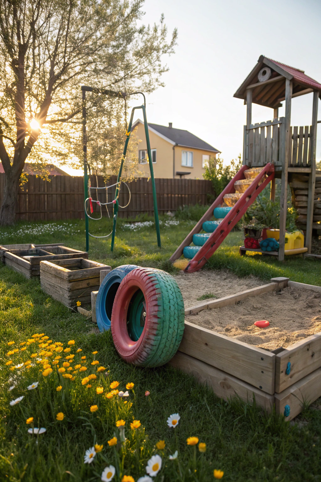 Creative DIY Outdoor Play Area Hacks