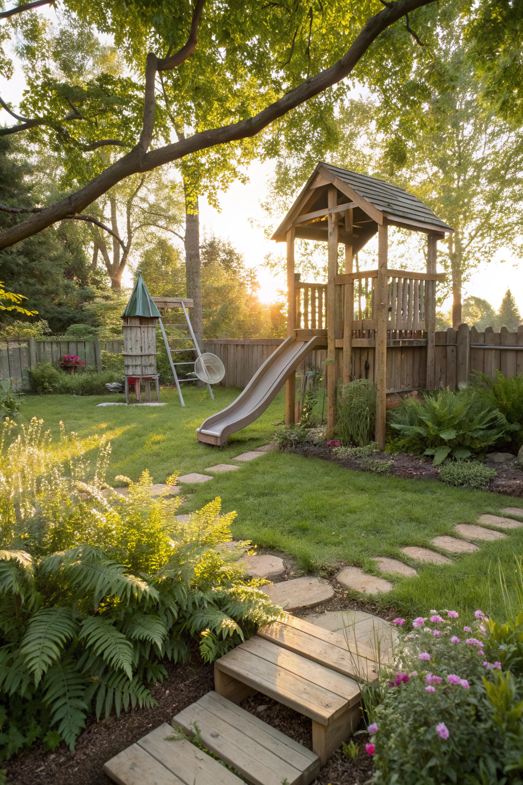 The Art of Backyard Playset Landscaping