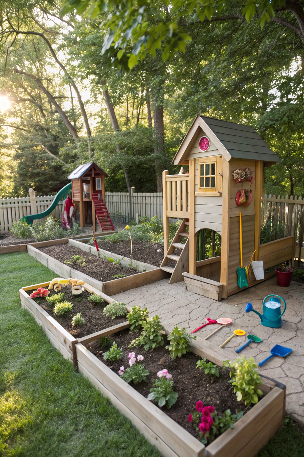 Creating a Kid-Friendly Garden Play Area