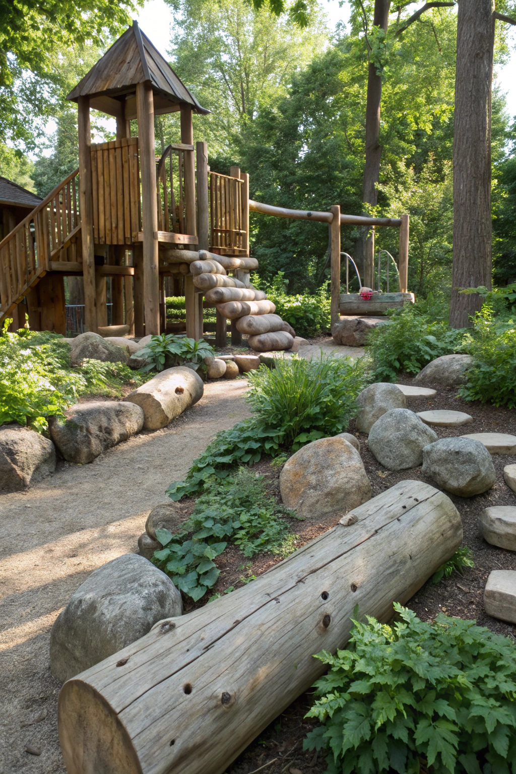 Incorporating Nature into Play Spaces