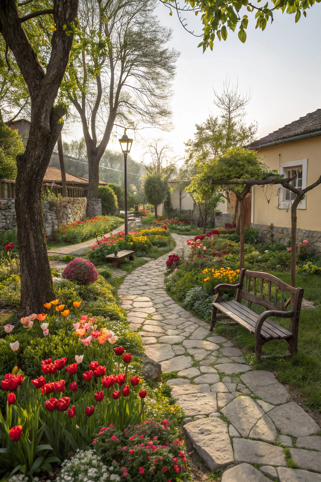 Colorful Toddler Garden Escapes