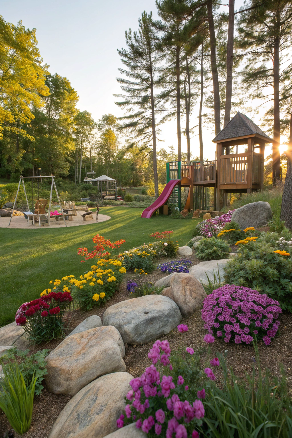Dreamy Play Area Gardens for Exploration