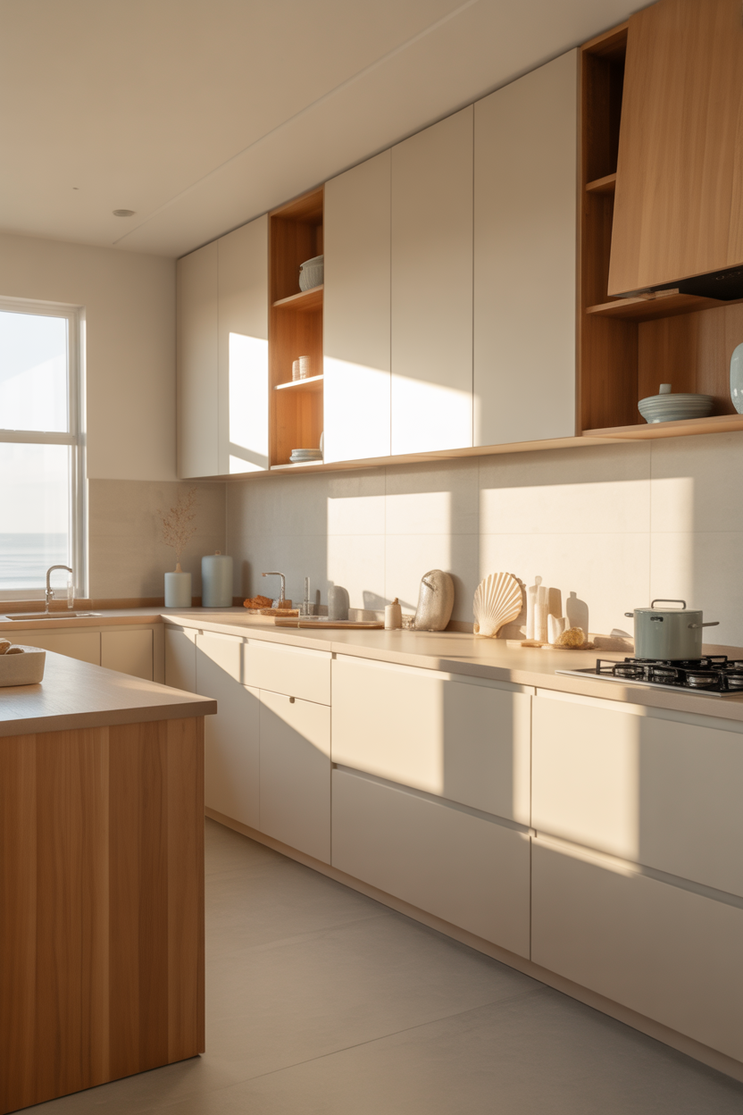 Coastal Inspirations with Wood Accents